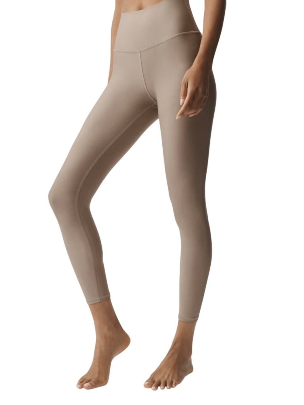 Alo Yoga 7|8 High Waist Airlift Legging Size M Taupe